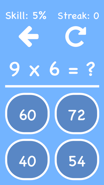 Cool Times Tables Flash Cards Screenshot 2 - AppWisp.com Cool Times Tables Flash Cards Screenshot 2 - AppWisp.com