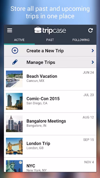 TripCase – Travel Organizer Screenshot 3 - AppWisp.com TripCase – Travel Organizer Screenshot 3 - AppWisp.com
