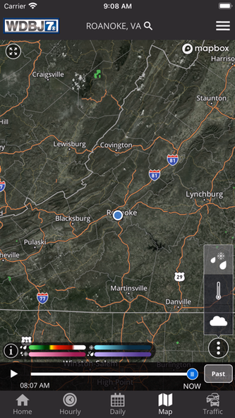 WDBJ7 Weather & Traffic Screenshot 3 - AppWisp.com WDBJ7 Weather & Traffic Screenshot 3 - AppWisp.com