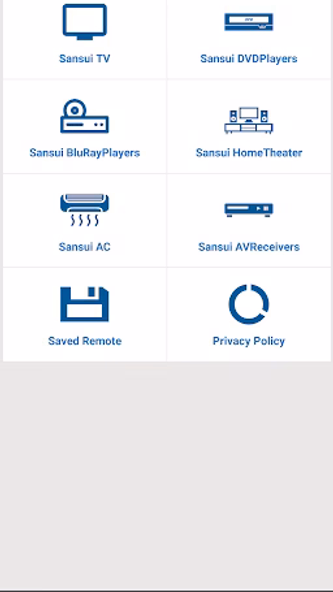 Universal Remote For Sansui Screenshot 1 - AppWisp.com Universal Remote For Sansui Screenshot 1 - AppWisp.com
