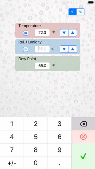 Dew Point Calc Screenshot 2 - AppWisp.com Dew Point Calc Screenshot 2 - AppWisp.com