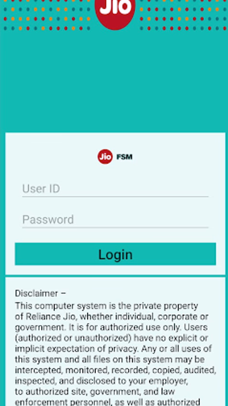 JioSmartFSM Screenshot 1 - AppWisp.com