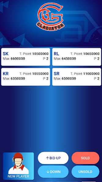 Super Player Auction : Cricket Screenshot 2 - AppWisp.com Super Player Auction : Cricket Screenshot 2 - AppWisp.com