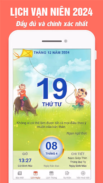 Lịch Vạn Niên - Lịch Âm 2024 Screenshot 1 - AppWisp.com Lịch Vạn Niên - Lịch Âm 2024 Screenshot 1 - AppWisp.com