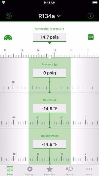 BITZER REFRIGERANT RULER Screenshot 1 - AppWisp.com BITZER REFRIGERANT RULER Screenshot 1 - AppWisp.com