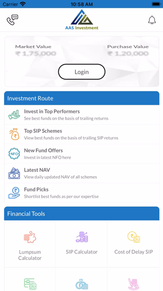 AAS INVESTMENT Screenshot 2 - AppWisp.com AAS INVESTMENT Screenshot 2 - AppWisp.com