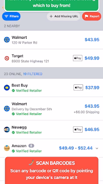 ShopSavvy - Barcode Scanner Screenshot 1 - AppWisp.com ShopSavvy - Barcode Scanner Screenshot 1 - AppWisp.com
