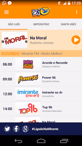 Mirante FM Screenshot 2 - AppWisp.com Mirante FM Screenshot 2 - AppWisp.com