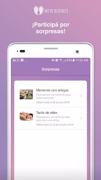 No Te Olvides Screenshot 4 - AppWisp.com No Te Olvides Screenshot 4 - AppWisp.com
