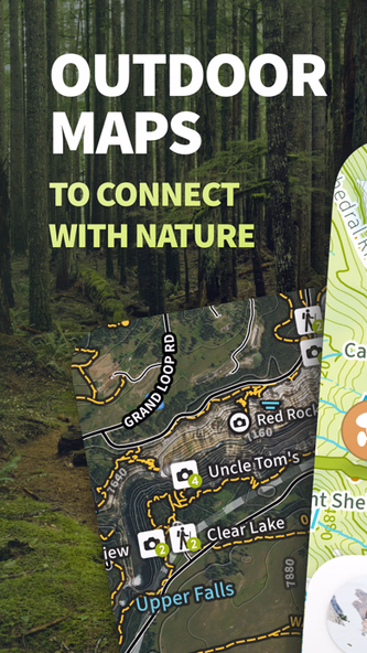 Natural Atlas: Topo Maps & GPS Screenshot 1 - AppWisp.com Natural Atlas: Topo Maps & GPS Screenshot 1 - AppWisp.com