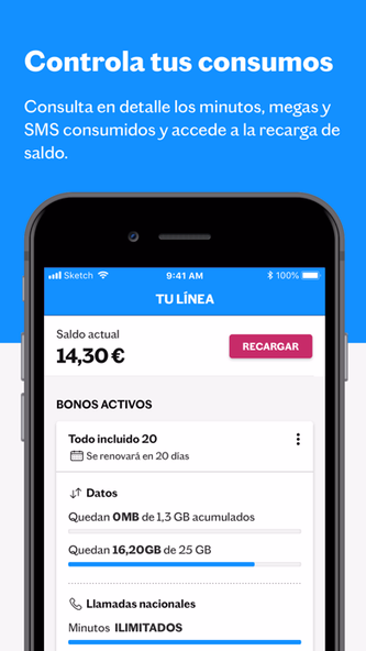 Soy Lebara - Customer area Screenshot 2 - AppWisp.com Soy Lebara - Customer area Screenshot 2 - AppWisp.com