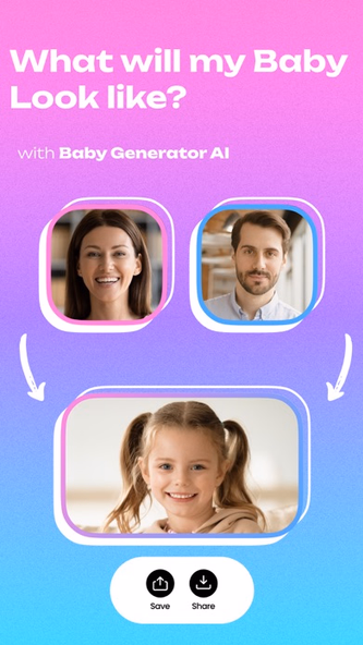 AI Baby Generator: Face Maker Screenshot 2 - AppWisp.com AI Baby Generator: Face Maker Screenshot 2 - AppWisp.com