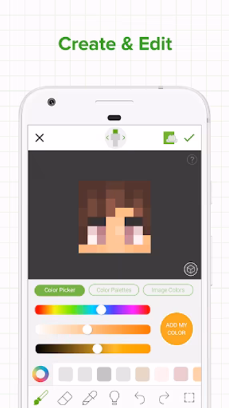 Skinseed for Minecraft Screenshot 2 - AppWisp.com Skinseed for Minecraft Screenshot 2 - AppWisp.com
