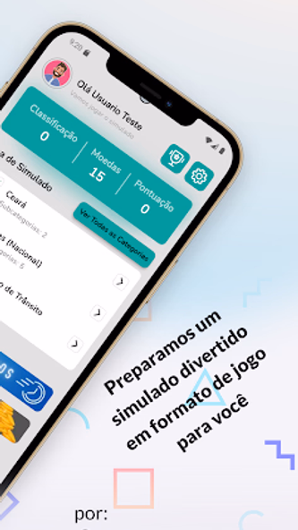 Simulado Detran CE 2024 Screenshot 2 - AppWisp.com