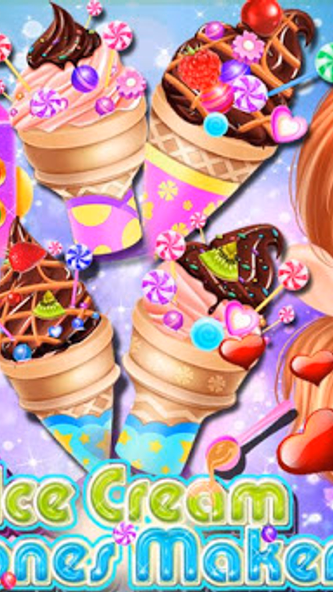 Ice Cream Cones Maker Screenshot 2 - AppWisp.com Ice Cream Cones Maker Screenshot 2 - AppWisp.com