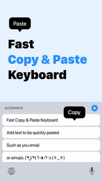 AutoPaste - Keyboard Screenshot 2 - AppWisp.com AutoPaste - Keyboard Screenshot 2 - AppWisp.com