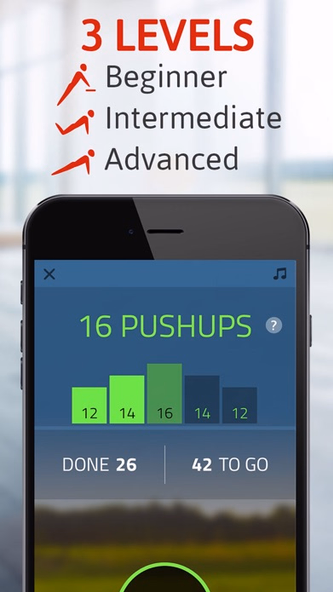 Push ups: 100 pushups trainer Screenshot 3 - AppWisp.com Push ups: 100 pushups trainer Screenshot 3 - AppWisp.com