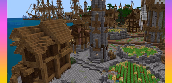 Village Maps For Minecraft PE Header - AppWisp.com Village Maps For Minecraft PE Header - AppWisp.com