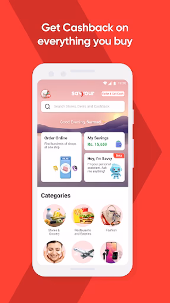 Savyour: Cashback & Discounts Screenshot 2 - AppWisp.com Savyour: Cashback & Discounts Screenshot 2 - AppWisp.com