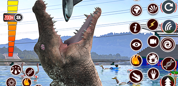 Hungry Animal Crocodile Games Header - AppWisp.com Hungry Animal Crocodile Games Header - AppWisp.com