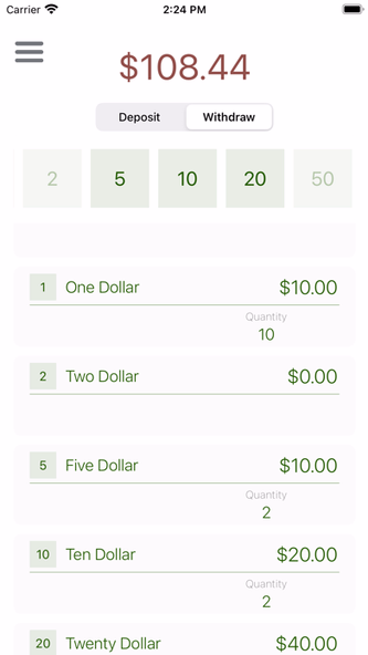 MyChange Counter. Screenshot 3 - AppWisp.com MyChange Counter. Screenshot 3 - AppWisp.com
