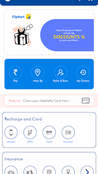 MobilePe - Recharge, Payment & Screenshot 3 - AppWisp.com MobilePe - Recharge, Payment & Screenshot 3 - AppWisp.com