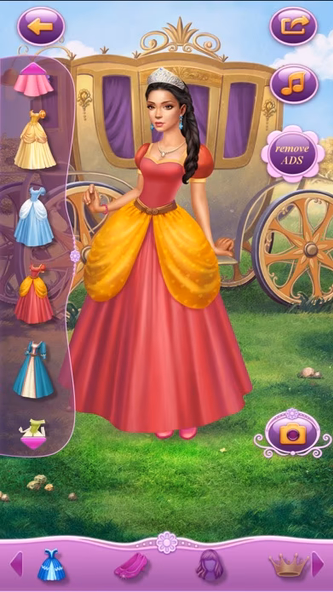 Dress Up Princess Scarlett Screenshot 2 - AppWisp.com Dress Up Princess Scarlett Screenshot 2 - AppWisp.com