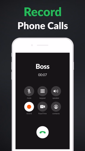 Call Recorder for iPhone. Screenshot 2 - AppWisp.com Call Recorder for iPhone. Screenshot 2 - AppWisp.com