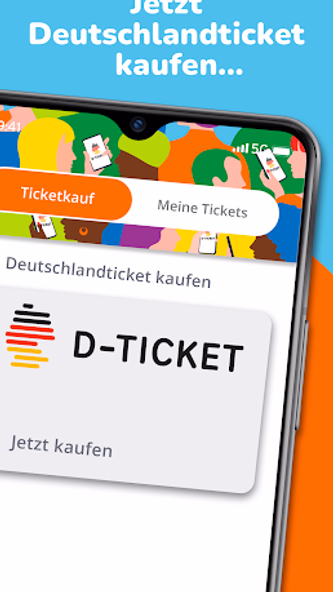 Deutschlandticket App Screenshot 2 - AppWisp.com Deutschlandticket App Screenshot 2 - AppWisp.com