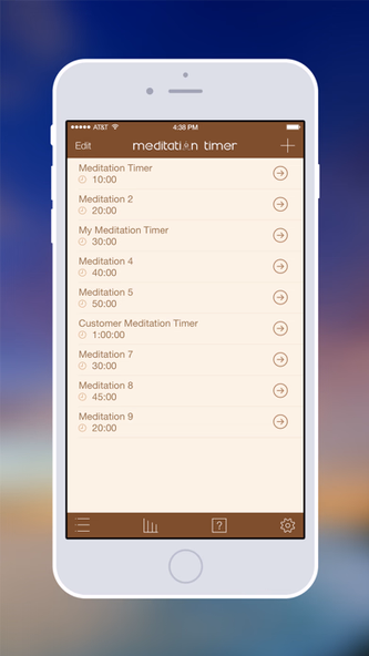 Meditation Timer Pro Screenshot 2 - AppWisp.com Meditation Timer Pro Screenshot 2 - AppWisp.com