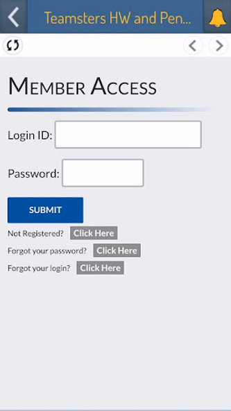 Teamsters HW and Pension Funds Screenshot 2 - AppWisp.com Teamsters HW and Pension Funds Screenshot 2 - AppWisp.com
