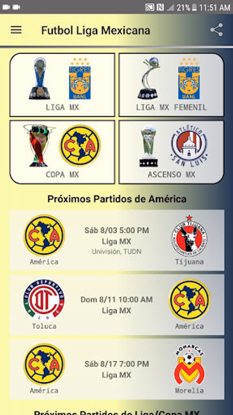 SoccerLair Mexican Leagues Screenshot 3 - AppWisp.com SoccerLair Mexican Leagues Screenshot 3 - AppWisp.com