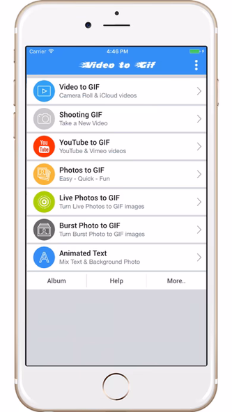 Video to GIF - GIF Maker Screenshot 1 - AppWisp.com Video to GIF - GIF Maker Screenshot 1 - AppWisp.com