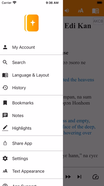 Akuapem Twi Bible Screenshot 4 - AppWisp.com Akuapem Twi Bible Screenshot 4 - AppWisp.com