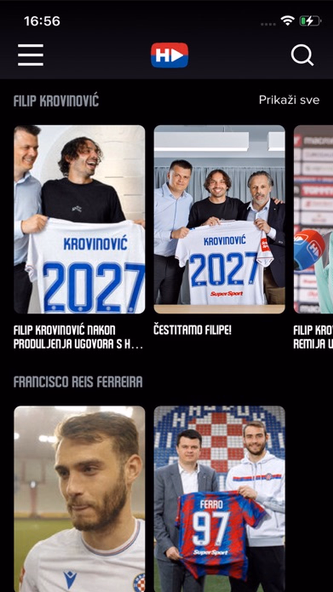 Hajduk Digital TV Screenshot 3 - AppWisp.com Hajduk Digital TV Screenshot 3 - AppWisp.com