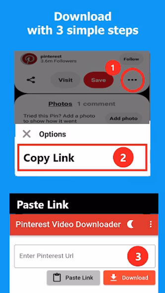 Download Pinterest Videos -Gif Screenshot 1 - AppWisp.com Download Pinterest Videos -Gif Screenshot 1 - AppWisp.com