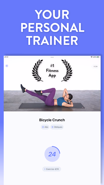 Daily Workouts - Fitness Coach Screenshot 4 - AppWisp.com Daily Workouts - Fitness Coach Screenshot 4 - AppWisp.com