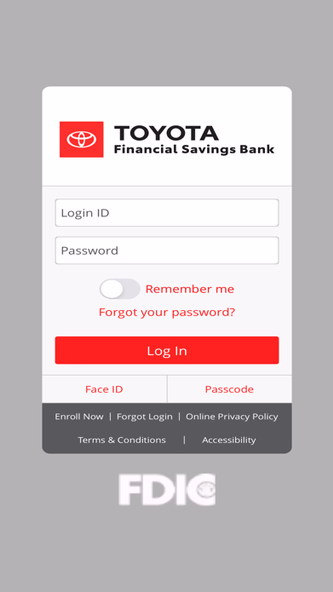 Toyota Bank - US Screenshot 1 - AppWisp.com Toyota Bank - US Screenshot 1 - AppWisp.com