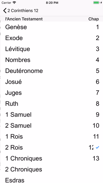 La Sainte Bible LS Screenshot 3 - AppWisp.com La Sainte Bible LS Screenshot 3 - AppWisp.com