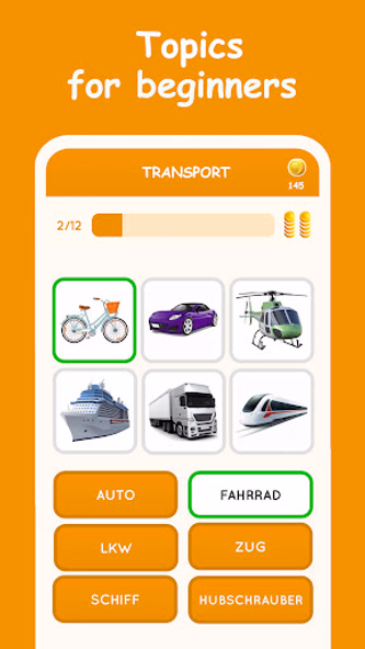 Learn German for beginners Screenshot 4 - AppWisp.com Learn German for beginners Screenshot 4 - AppWisp.com