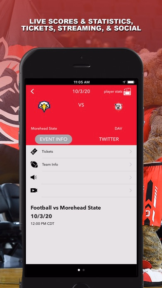 Davidson Gameday Screenshot 2 - AppWisp.com Davidson Gameday Screenshot 2 - AppWisp.com