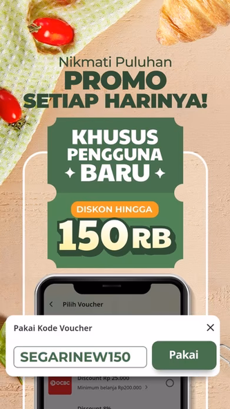 Segari - Supermarket At Home Screenshot 1 - AppWisp.com Segari - Supermarket At Home Screenshot 1 - AppWisp.com