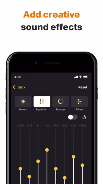 Music Speed Changer-Nail Pitch Screenshot 3 - AppWisp.com Music Speed Changer-Nail Pitch Screenshot 3 - AppWisp.com