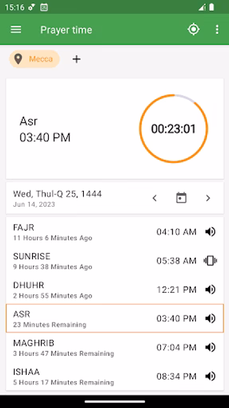 Hijri Calendar & Prayer Times Screenshot 3 - AppWisp.com Hijri Calendar & Prayer Times Screenshot 3 - AppWisp.com