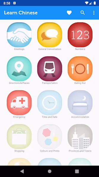 Learn Chinese Mandarin Phrases Screenshot 1 - AppWisp.com Learn Chinese Mandarin Phrases Screenshot 1 - AppWisp.com