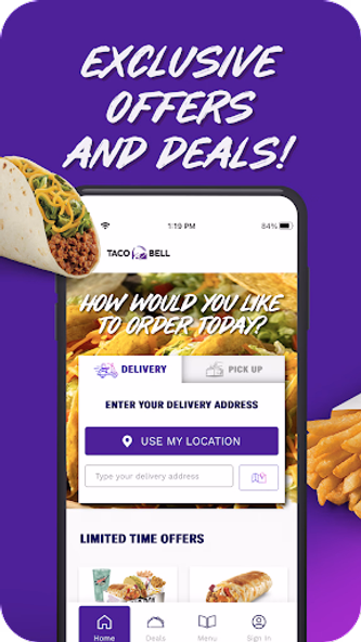 Taco Bell Canada Screenshot 3 - AppWisp.com Taco Bell Canada Screenshot 3 - AppWisp.com