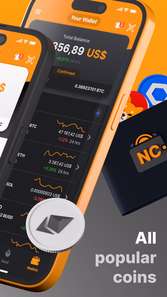 NC Wallet: crypto without fees Screenshot 2 - AppWisp.com NC Wallet: crypto without fees Screenshot 2 - AppWisp.com
