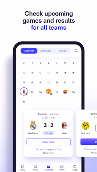 Real Madrid Screenshot 3 - AppWisp.com Real Madrid Screenshot 3 - AppWisp.com