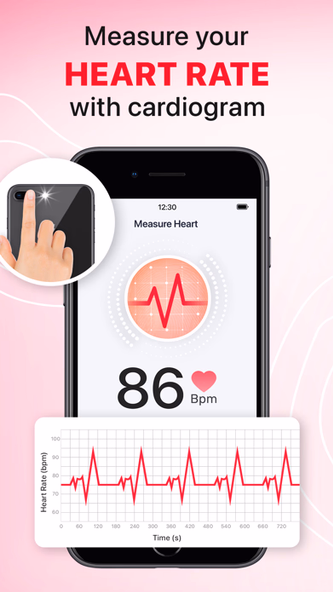 iCardiac: Heart Health Monitor Screenshot 1 - AppWisp.com iCardiac: Heart Health Monitor Screenshot 1 - AppWisp.com