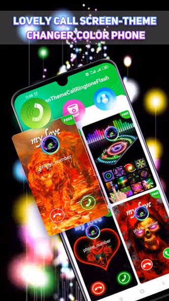Lovely Call Screen-Color Phone Screenshot 3 - AppWisp.com Lovely Call Screen-Color Phone Screenshot 3 - AppWisp.com